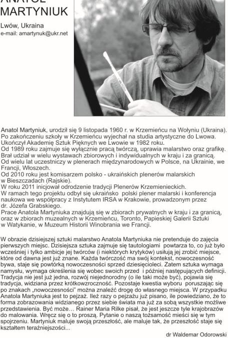 Anatol Martyniuk – MALARSTWO