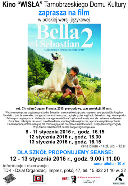 Bella i Sebastian 2 - plakat