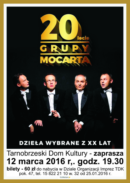 Grupa Mocarta-plakat