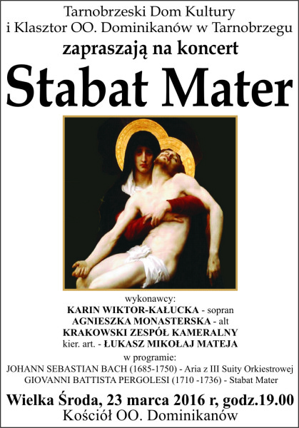 Stabat mater-plakat