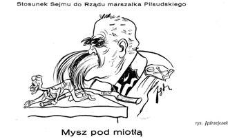 Zapraszamy na wystawę Józef Piłsudski w karykaturze