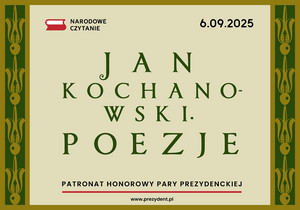 Czytamy poezje Jana Kochanowskiego